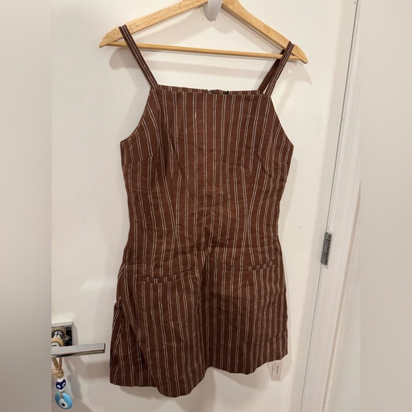 Nwt reformation philippa linen dress in boardwalk - size 6 - Picture 6 of 7